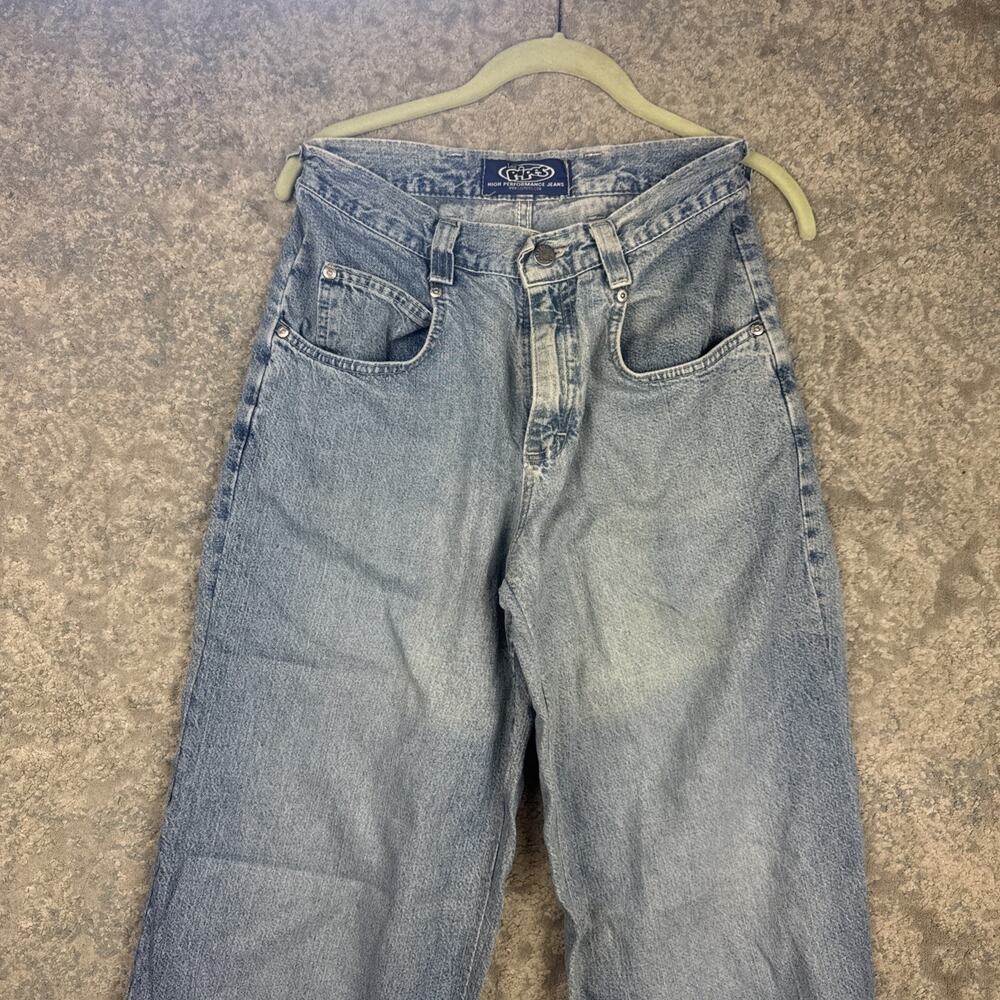 Vintage Lee Pipes Wide Leg Bagy Rap Pocket Style Carpenter Jeans Y2K Size M/8
